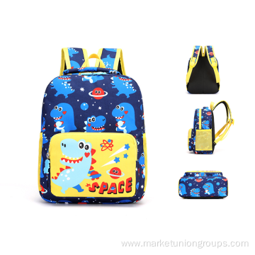 animal cartoon printed kids primary school bags backpack